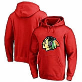 Men's Customized Chicago Blackhawks Red All Stitched Pullover Hoodie,baseball caps,new era cap wholesale,wholesale hats